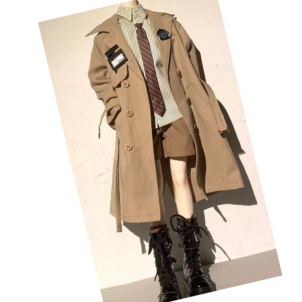 Vintage Collectible And Vintage Dolls - Vintage Detective Windbreaker Suit for 1/4