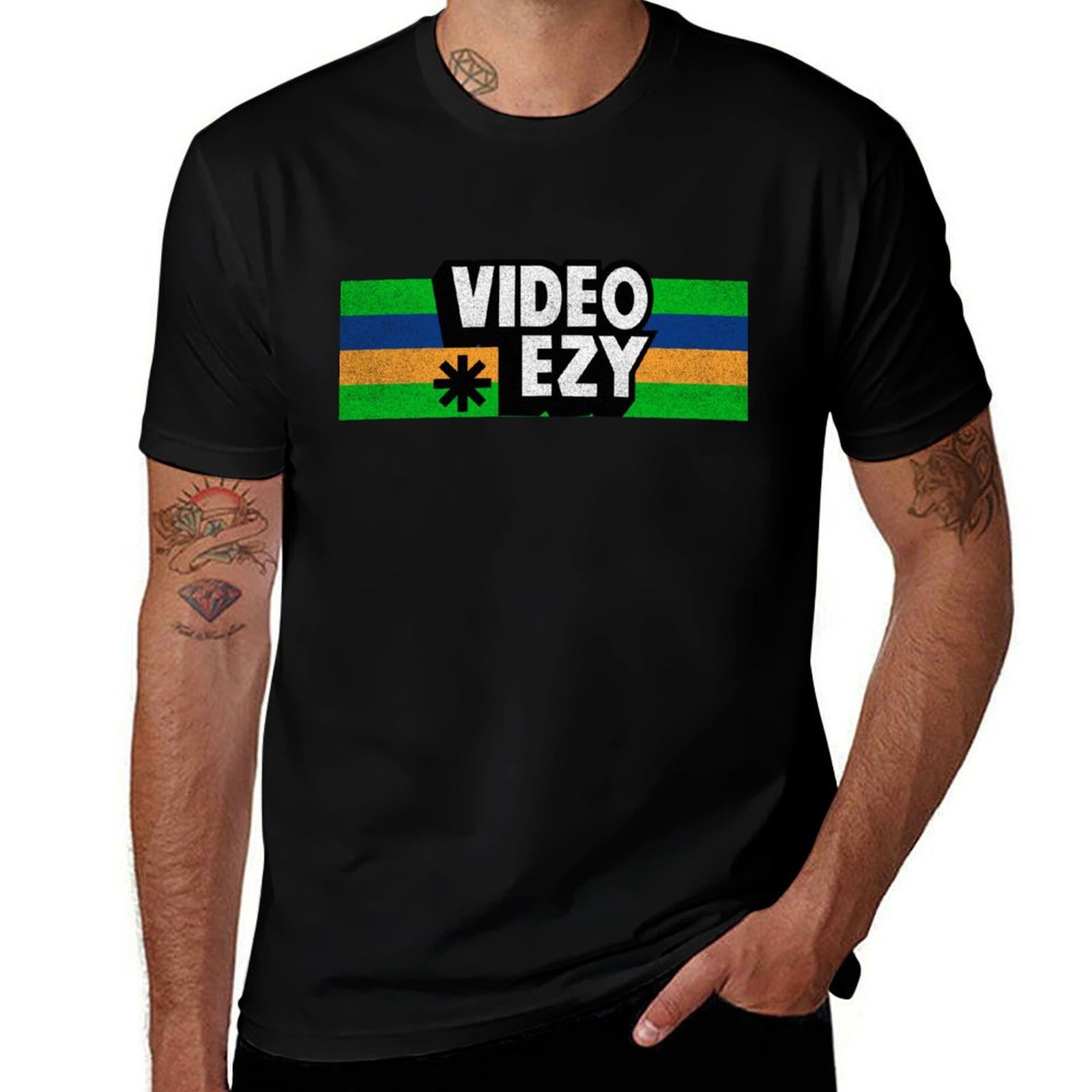 Canberra Vintage & Collectible Centre Reviews - Canberra Stripes Vintage T-Shirt Anti-Wrinkle Short