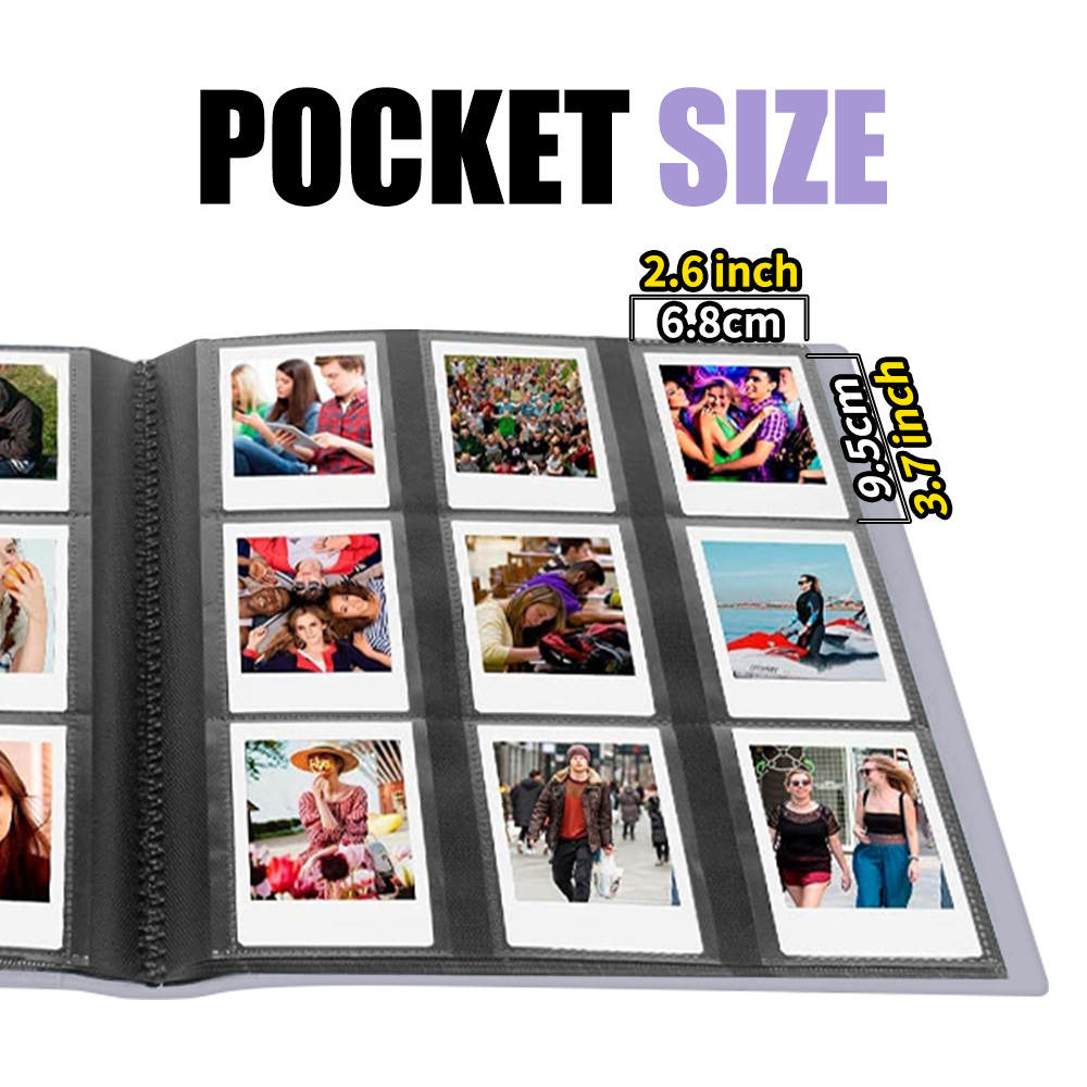 3 inches Printing Paper Purple - Polaroid Photo Album review and price