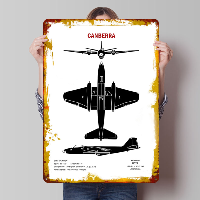 Canberra Recognition Tin Plaqu - Canberra Vintage & Collectible Centre Reviews review and price