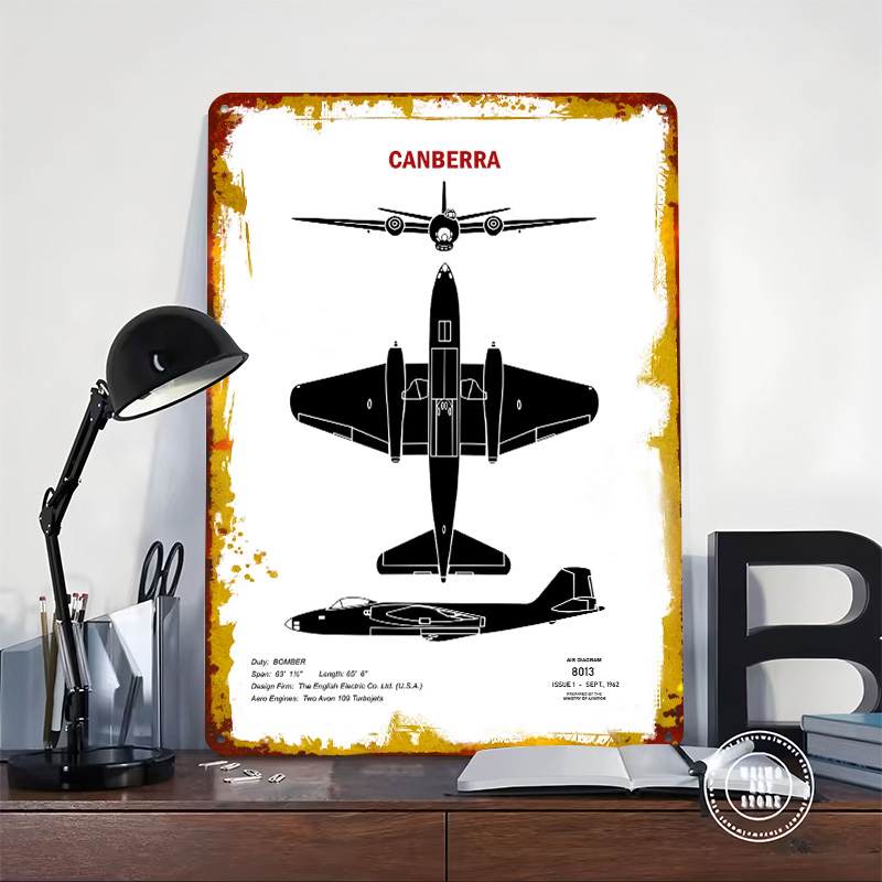 Canberra Recognition Tin Plaqu - Canberra Vintage & Collectible Centre Reviews review and price