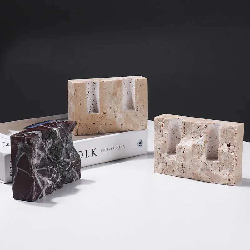 Natural Marble Stone Candle Ho - Vintage Collectible Marbles review and price