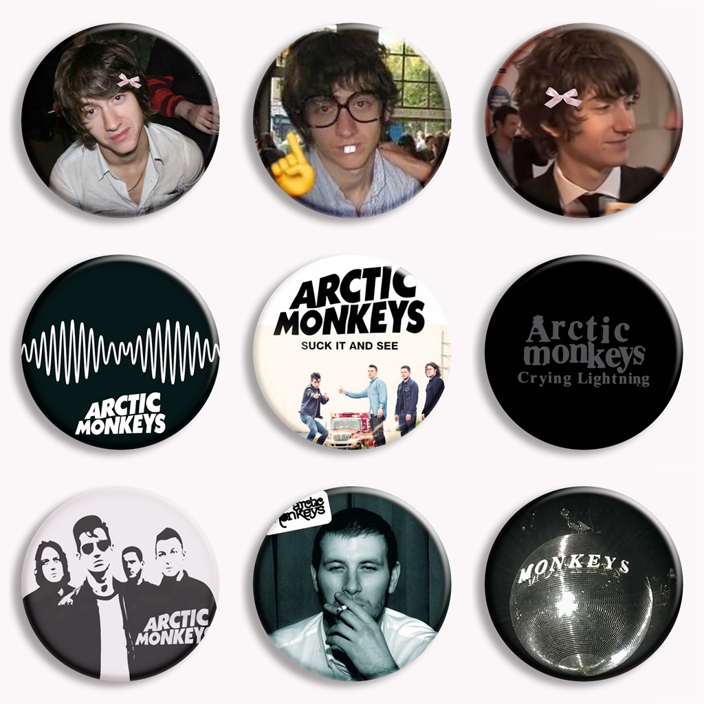 Vintage Arctic Monkeys Music B - Collectible Vintage Brooches review and price