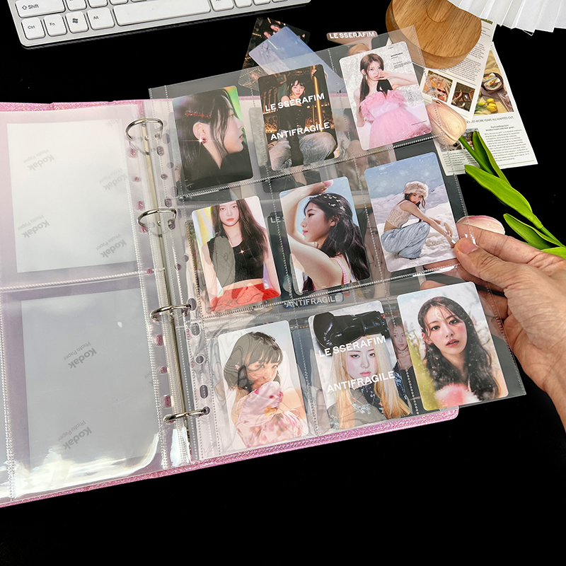 10Pcs A4 Double Sided Photo Sl - Polaroid Photo Album review and price