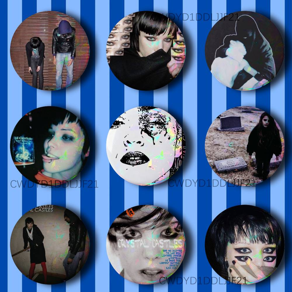 C-Crystal Castles Band Amnesty - Collectible Vintage Brooches review and price