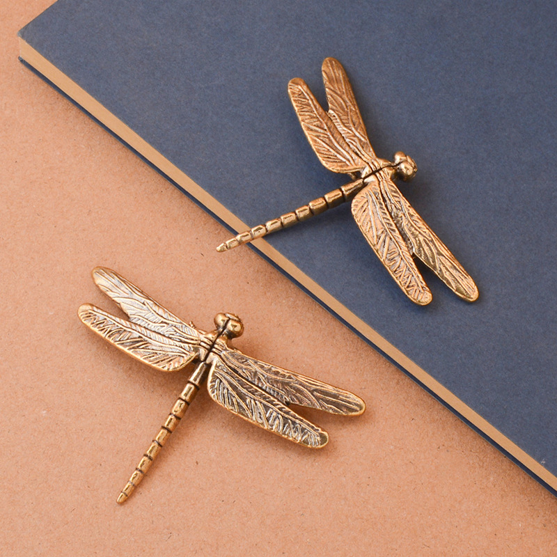 New【Vintage Brass Dragonfly Or - Vintage Collectible And Vintage Dolls review and price