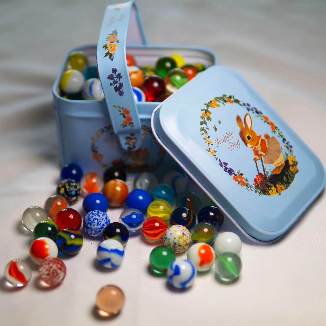 16mm 25mm 35mm Colored Glass M - Vintage Collectible Marbles review and price