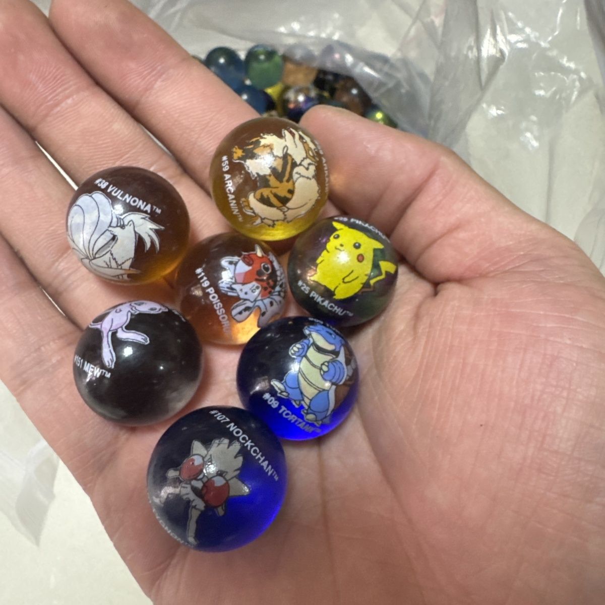 Official Pokemon Loose Merchan - Vintage Collectible Marbles review and price
