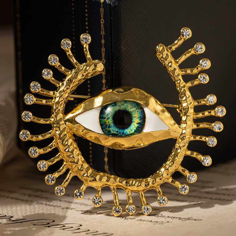 New Evil Eye Badges Cosplay An - Collectible Vintage Brooches review and price