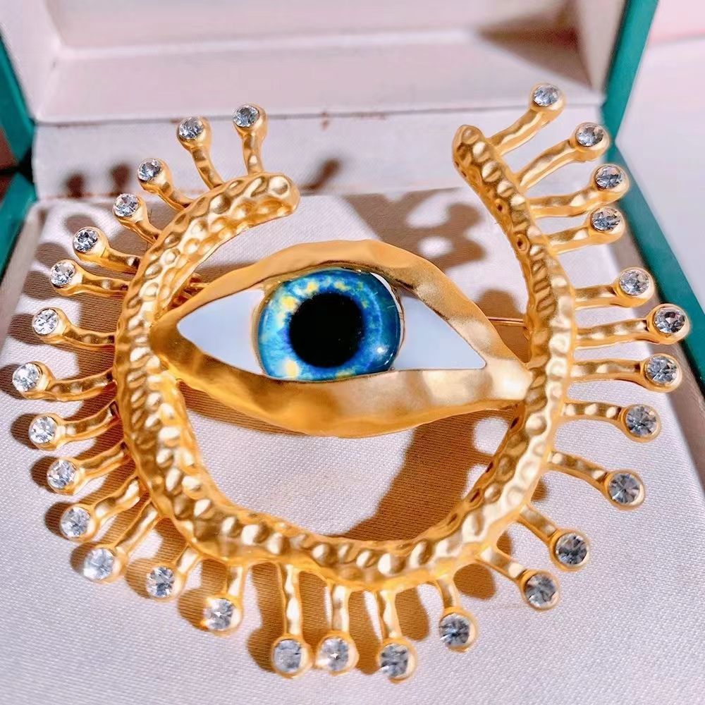 New Evil Eye Badges Cosplay An - Collectible Vintage Brooches review and price