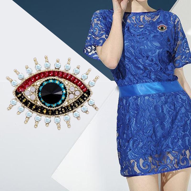 New Evil Eye Badges Cosplay An - Collectible Vintage Brooches review and price