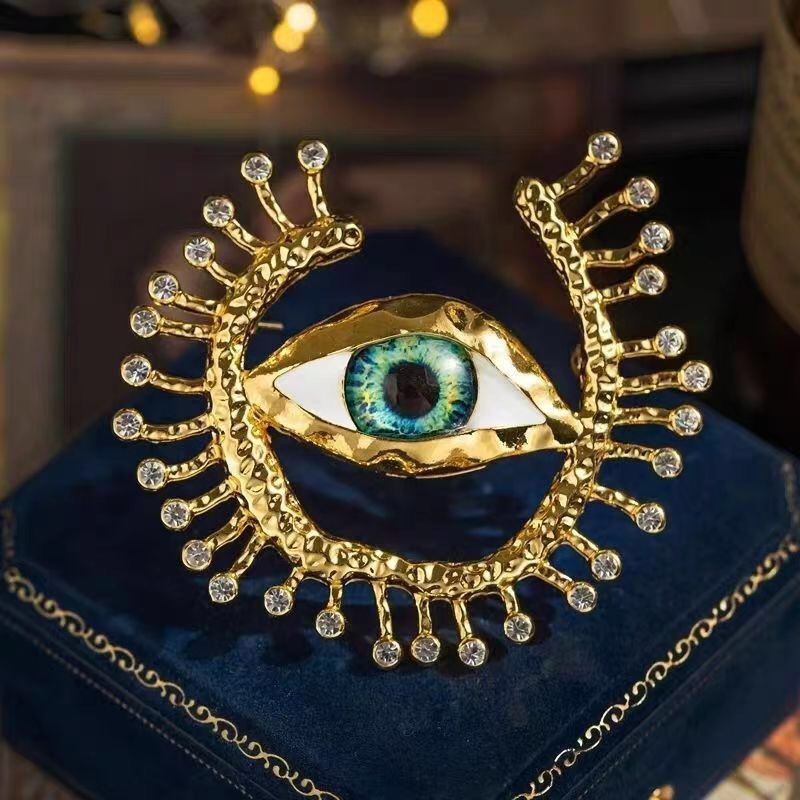 New Evil Eye Badges Cosplay An - Collectible Vintage Brooches review and price