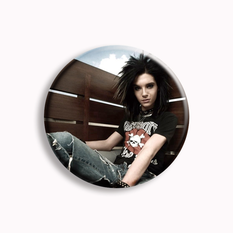 Rock Band Tokio Hotel Kaulitz  - Collectible Vintage Brooches review and price
