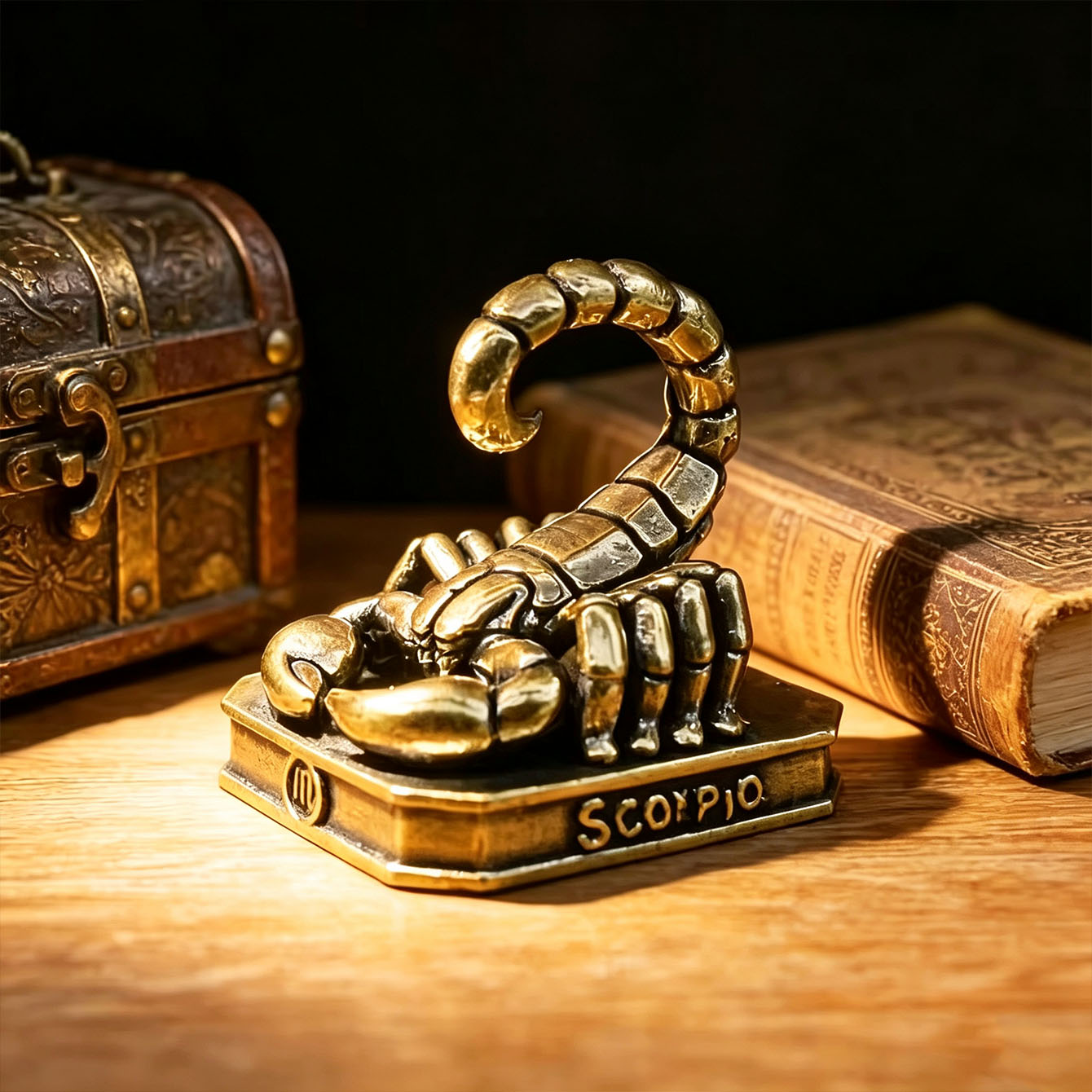 Handmade Brass Zodiac Ornament - Vintage Collectible Furniture review and price