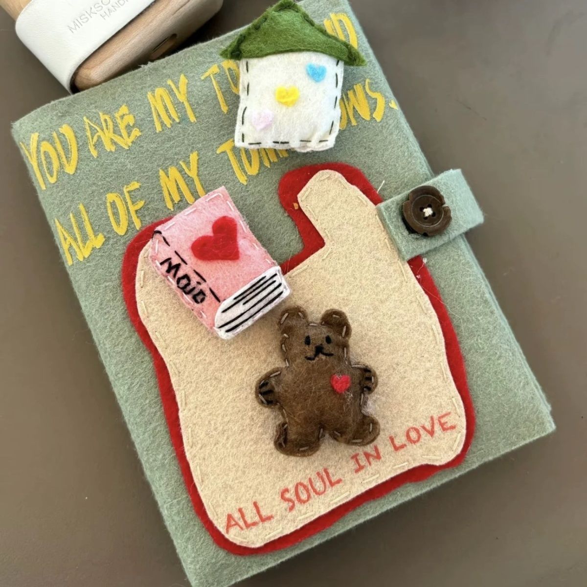 Cute Shopping Bear Non-woven C - Polaroid Photo Album review and price