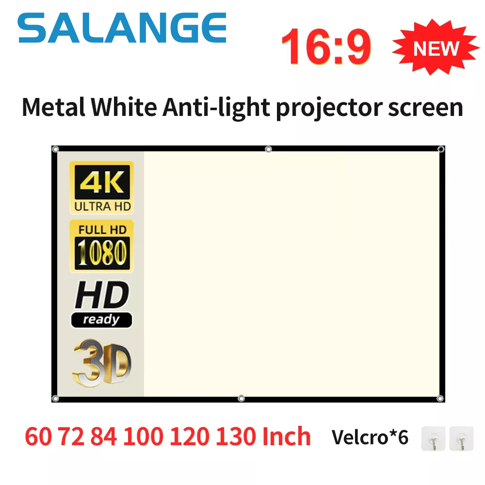 Salange Projector Screen 16:9  - Slide Film 120 review and price