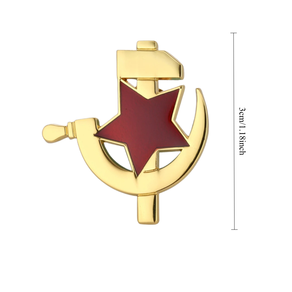 1pc Vintage Soviet Badge - Ham - Collectible Vintage Brooches review and price