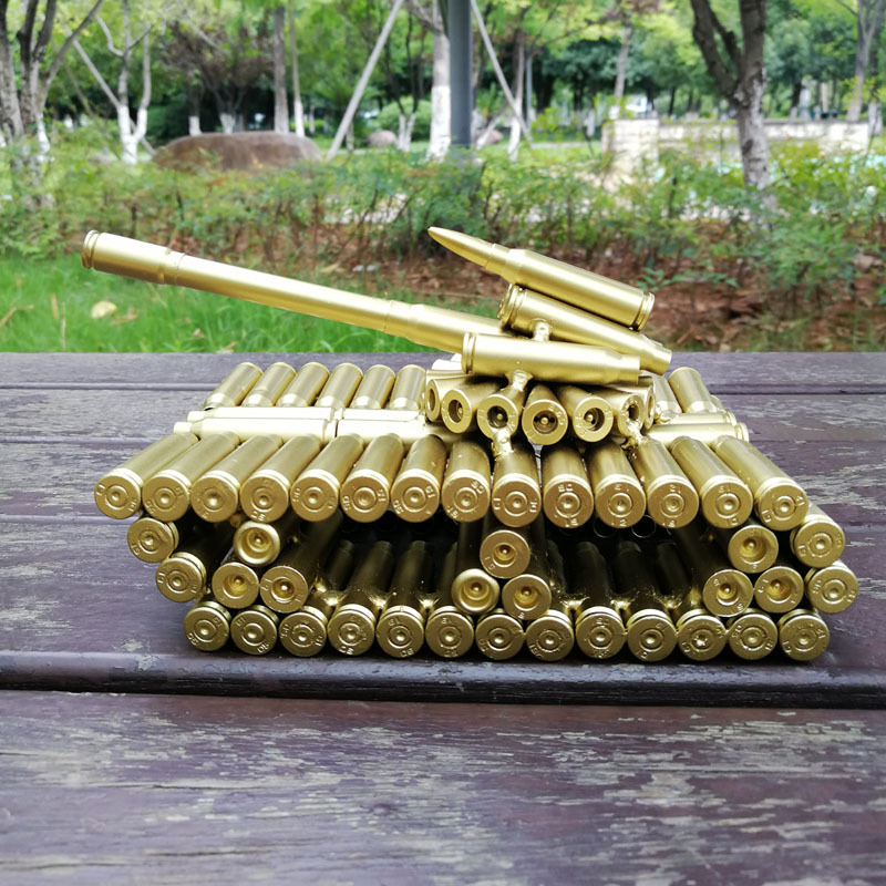 Retro Empty Bullet Casing Craf - Vintage Collectible Furniture review and price